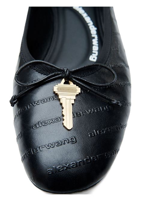 Black key-detail quilted ballet flats Alexander Wang - women ALEXANDER WANG | 30325F037001